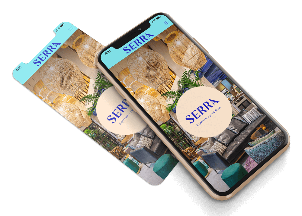 Site web version mobile Serra