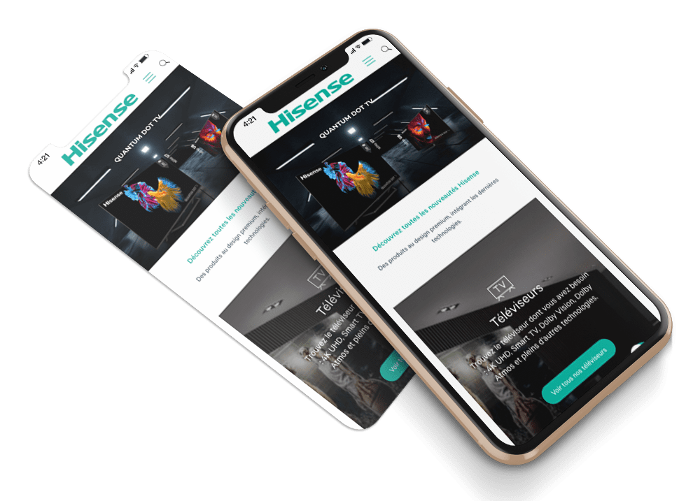 Site mobile Hisense Site mobile Hisense