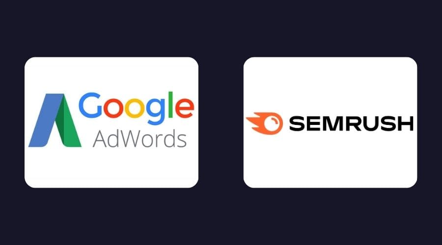 outils pour choisir les bons mots-clés : Google Adwords et SEMrush